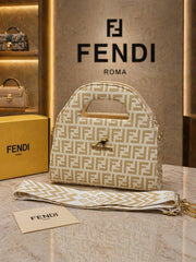 Signature Print Mini Handbag