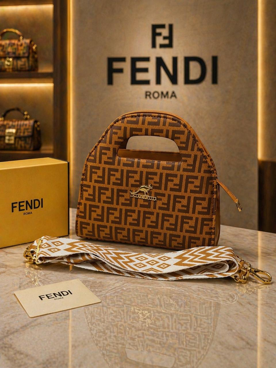 Signature Print Mini Handbag