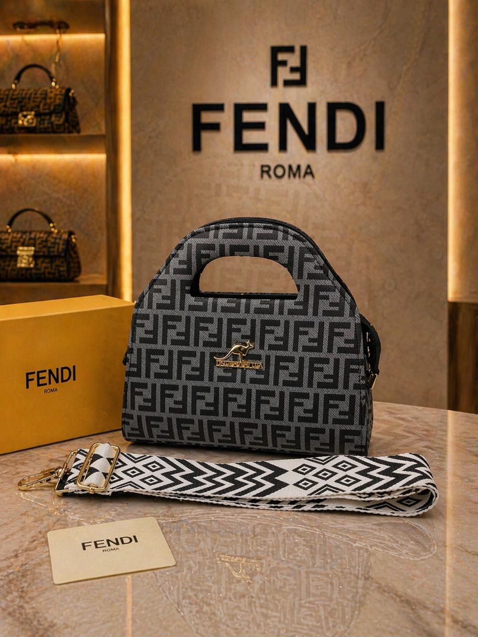 Signature Print Mini Handbag