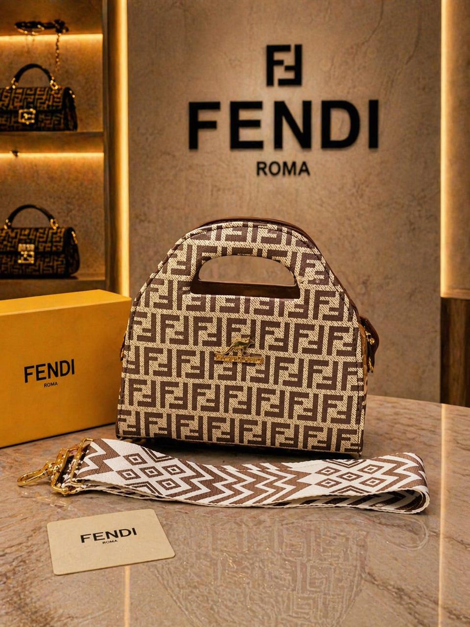 Signature Print Mini Handbag
