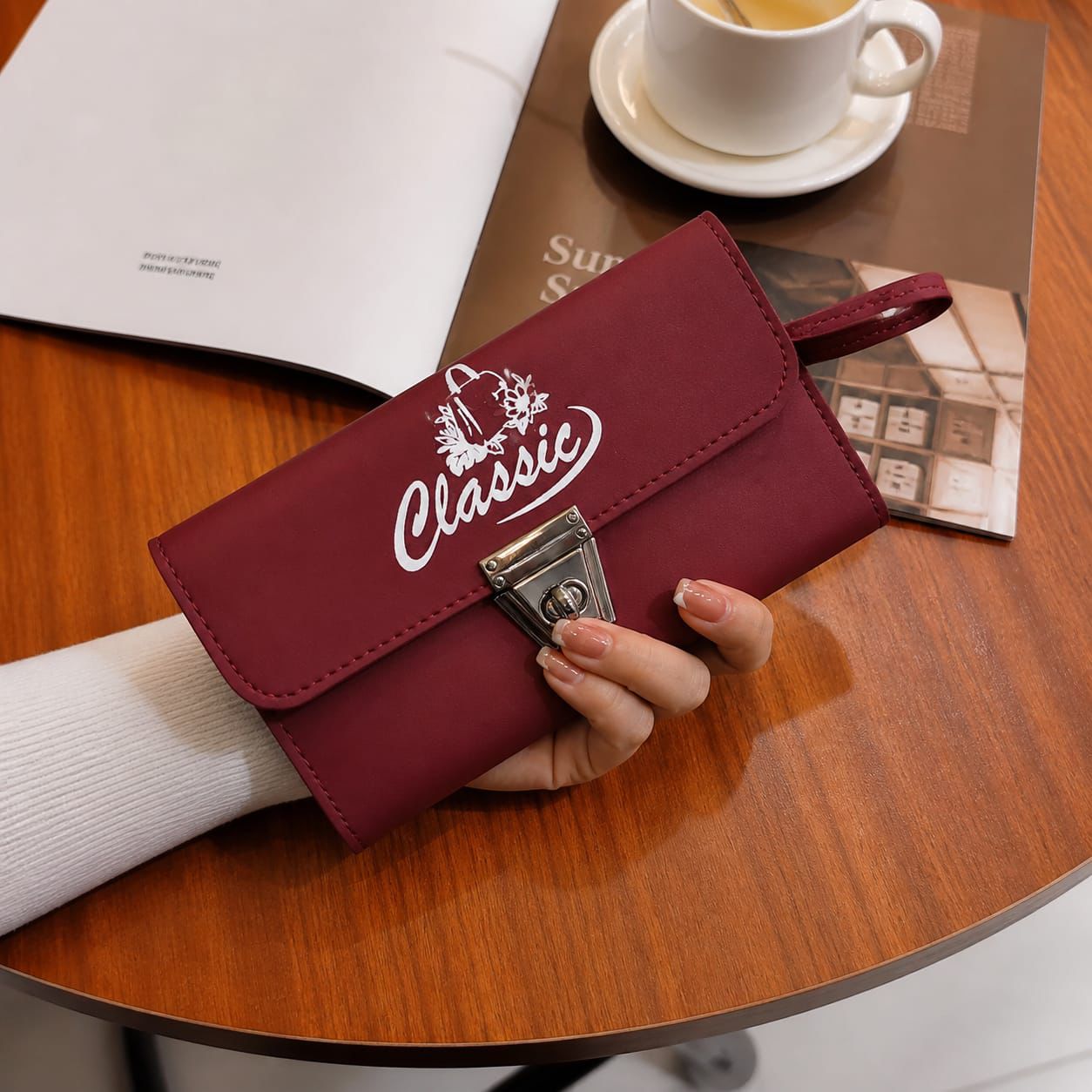 Classic Premium Women’s Clutch Wallet
