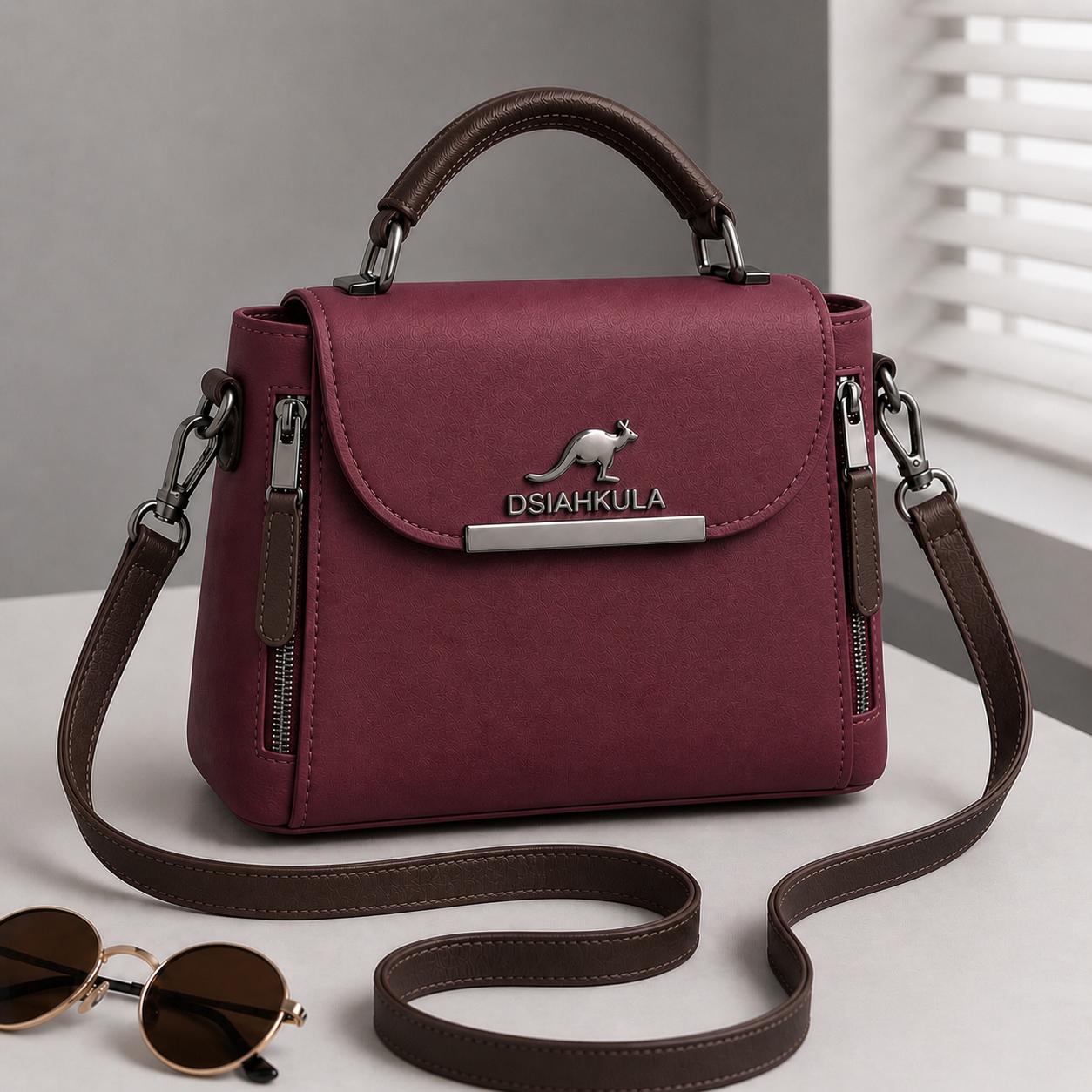 Royal Plum Crossbody Bag