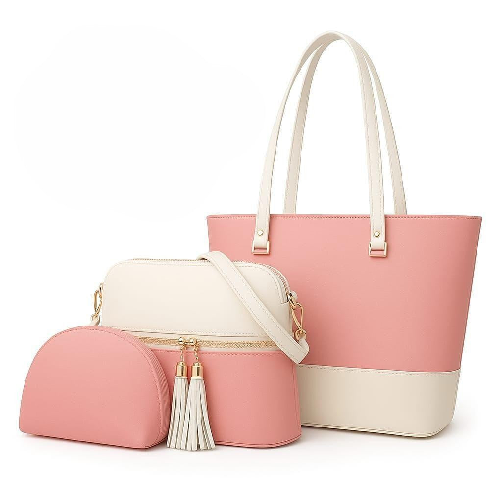 Elegant 3 Piece Shoulder Bag Set