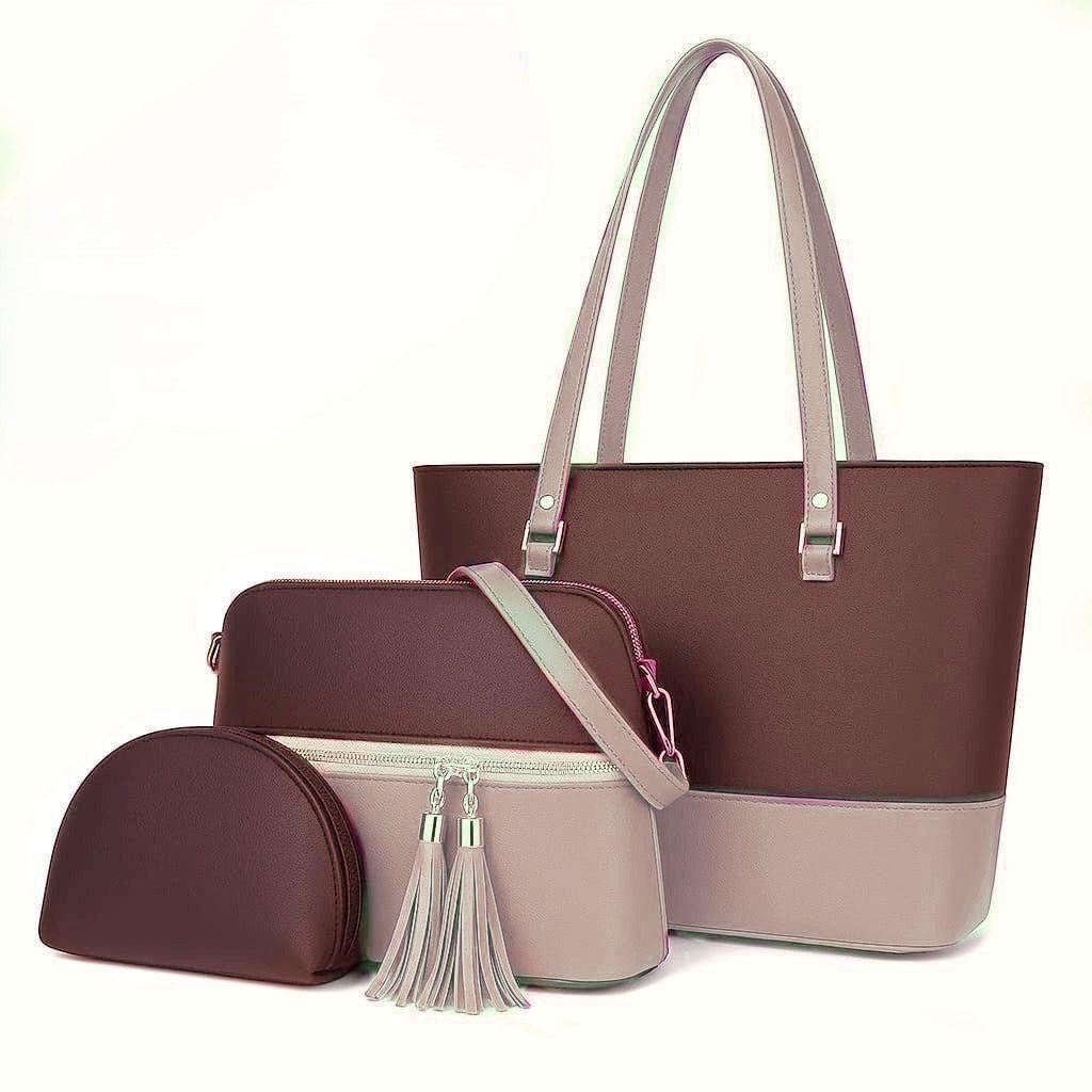 Elegant 3 Piece Shoulder Bag Set