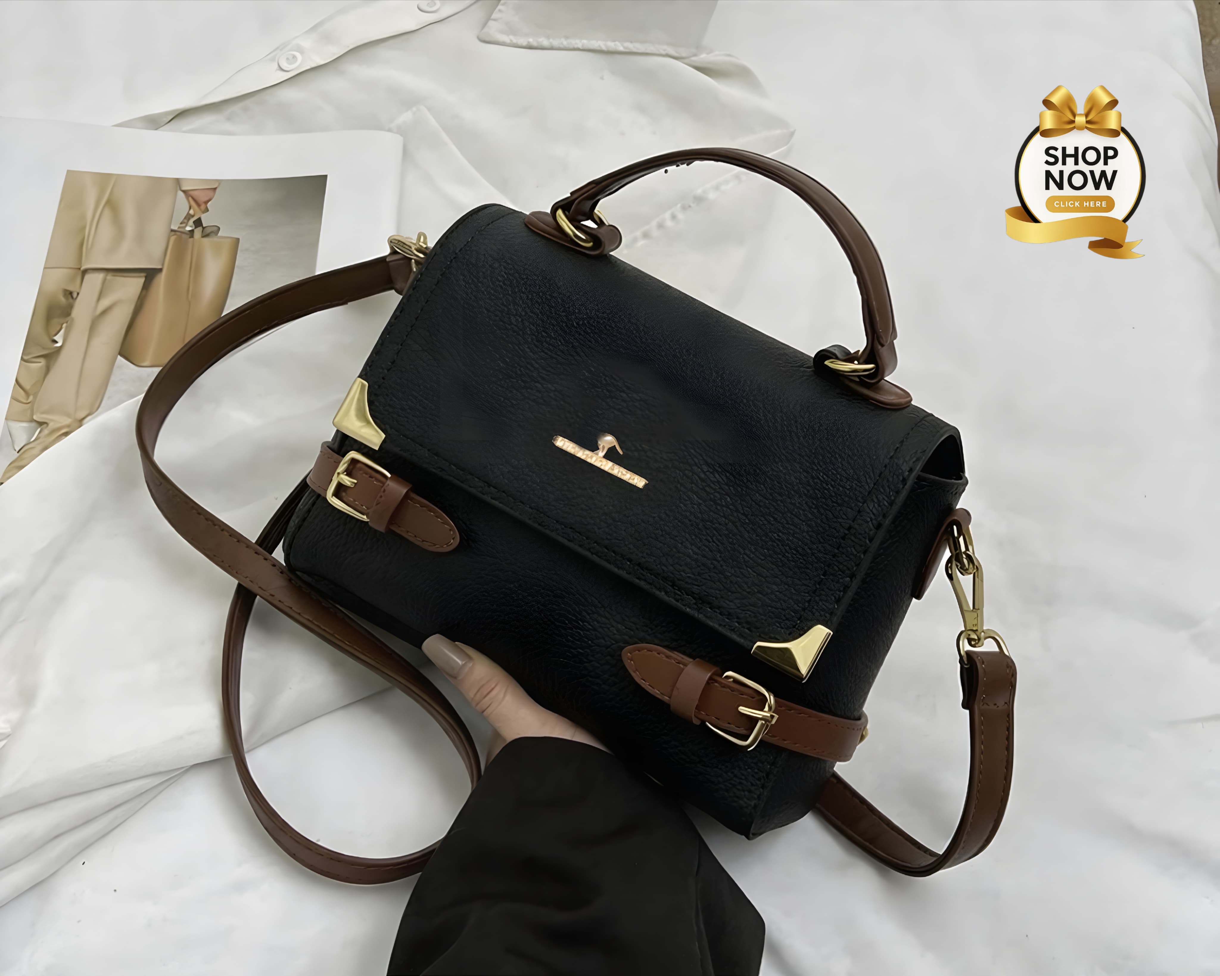 Bella Luxe Crossbody Handbag