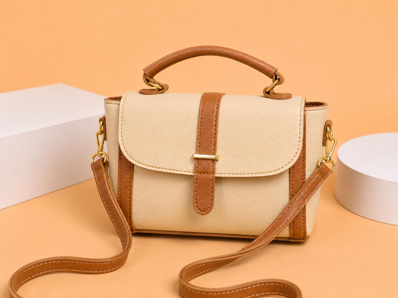 Ladies Top Handle Crossbody Purse