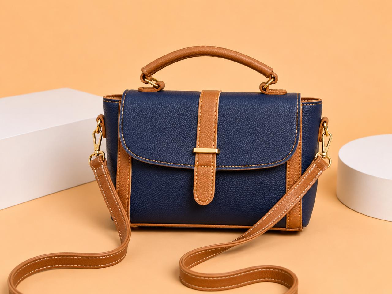 Ladies Top Handle Crossbody Purse