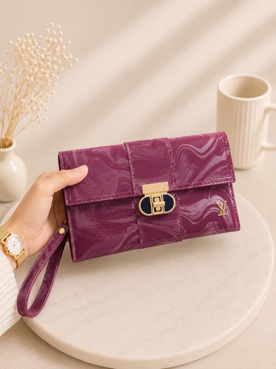 Long Strap Wallet Purse