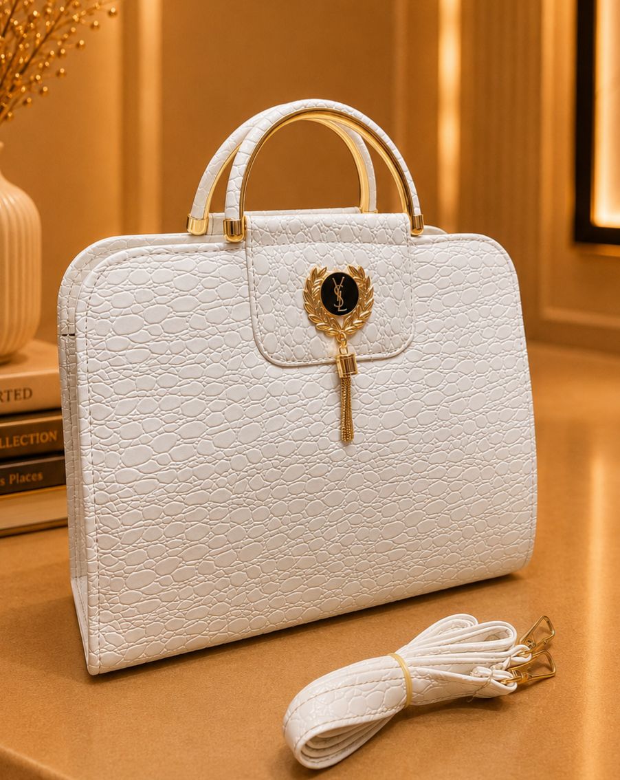 Texture Luxury Office Tote Bag