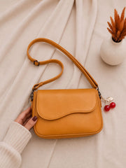 Minimalist Flap Shoulder Handbag