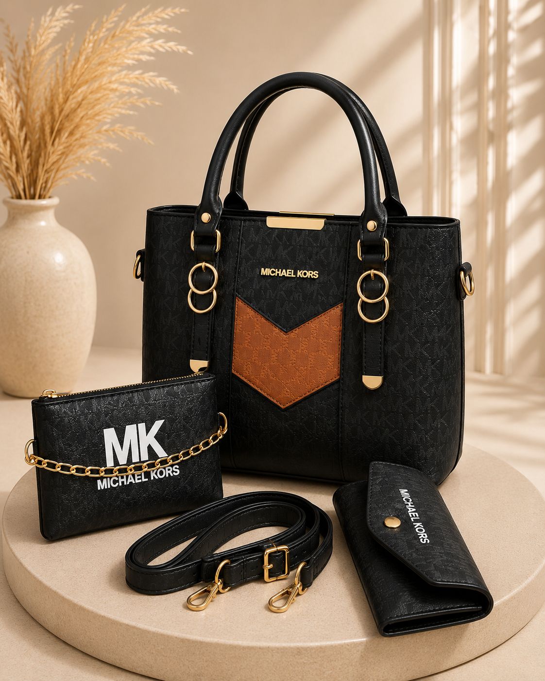 Kors Style 4-in-1 Premium Handbag Set