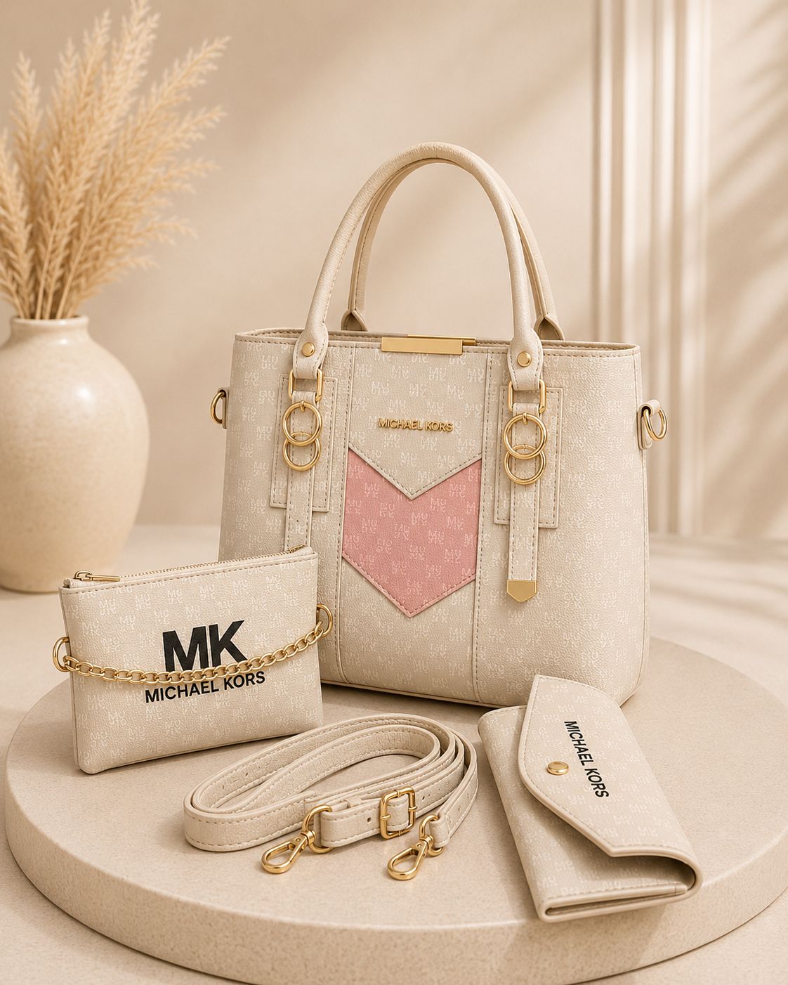 Kors Style 4-in-1 Premium Handbag Set