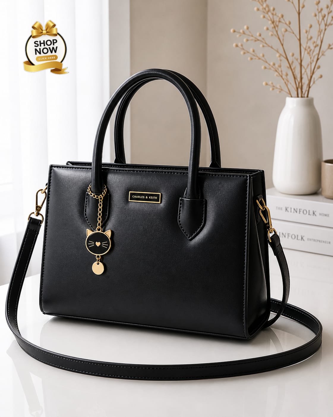 Elegant Charm Tote Handbag