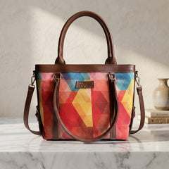 Prism Charm Multi-Color Handbag